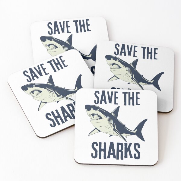 Item preview, Save the sharks designed and sold by addict2reading.