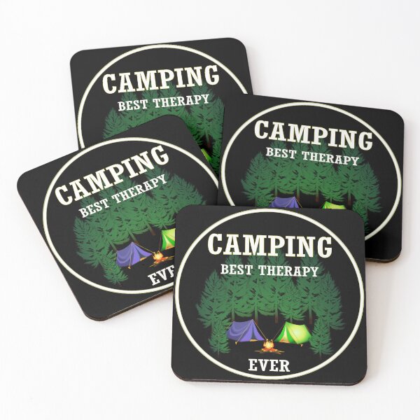 Item preview, Camping best therapy ever designed and sold by Deco-Design.