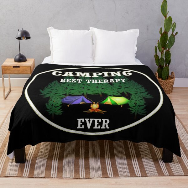 Item preview, Camping best therapy ever designed and sold by Deco-Design.