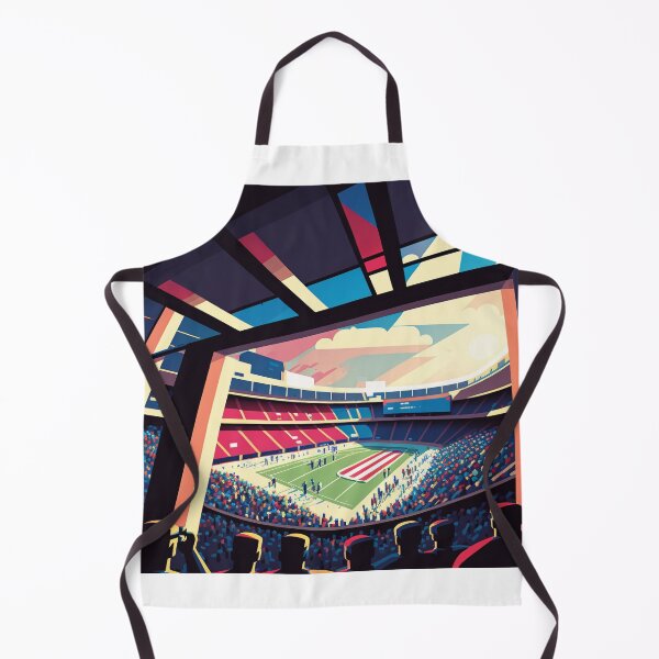 Item preview, Colorful Soccer Stadium designed and sold by AI Nspiration.