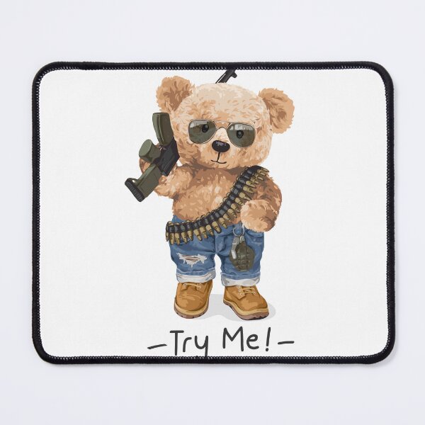 Item preview, Militia Teddy - Try Me designed and sold by RCJLifestyles.