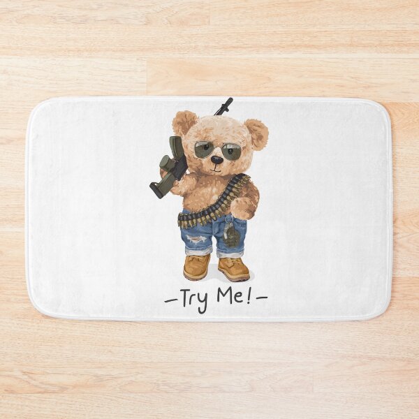 Item preview, Militia Teddy - Try Me designed and sold by RCJLifestyles.