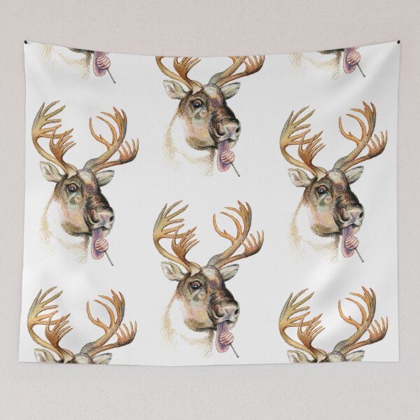 Item preview, Deer with chupa designed and sold by AgniArt.