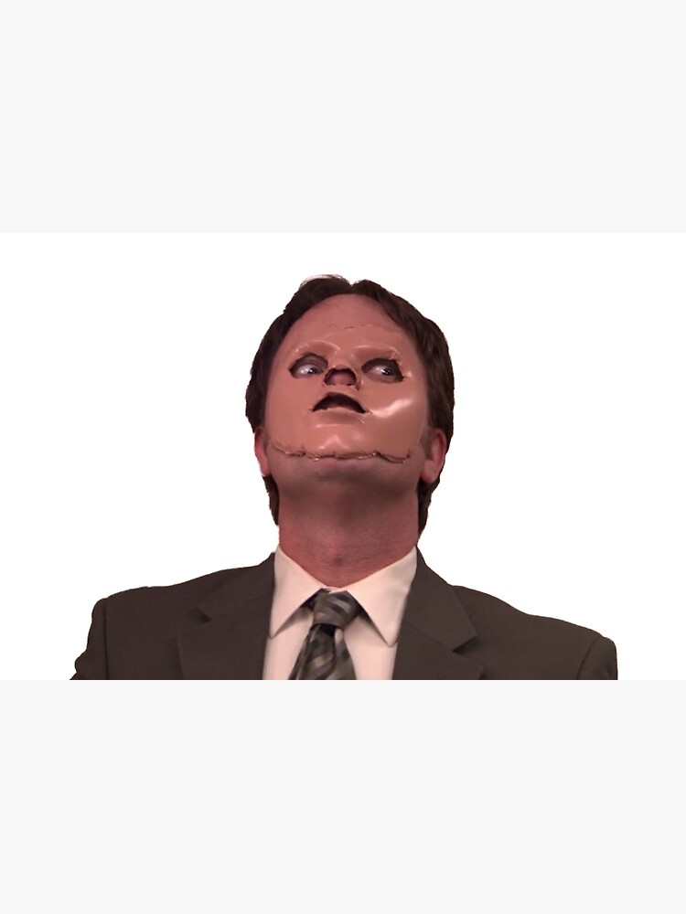 Dwight Schrute - Skin Mask" Laptop Sleeve for Sale by TossedSweetCorn |
