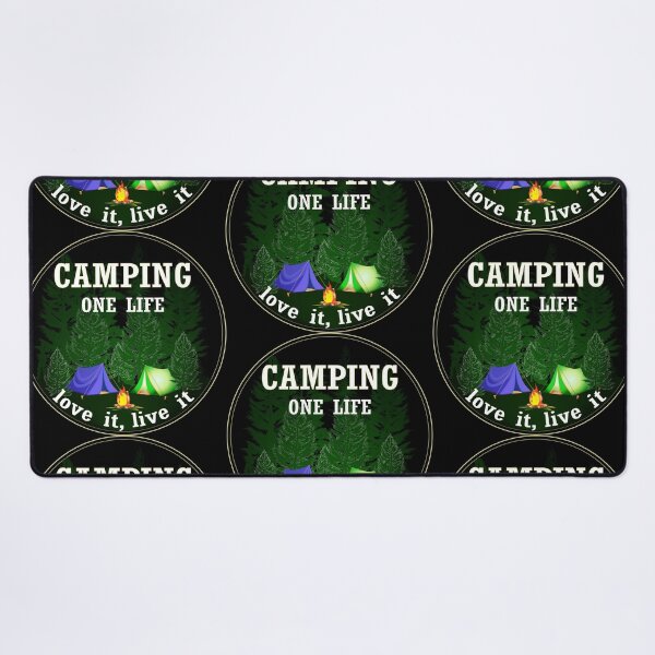 Item preview, Camping one life love it live it designed and sold by Deco-Design.