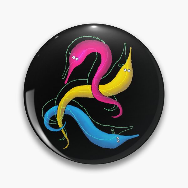 Item preview, pan flag worms on a string designed and sold by indiVisibl.