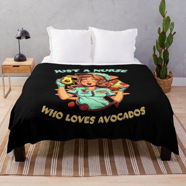 Item preview, just a nurse who loves avocados designed and sold by Diamaber.