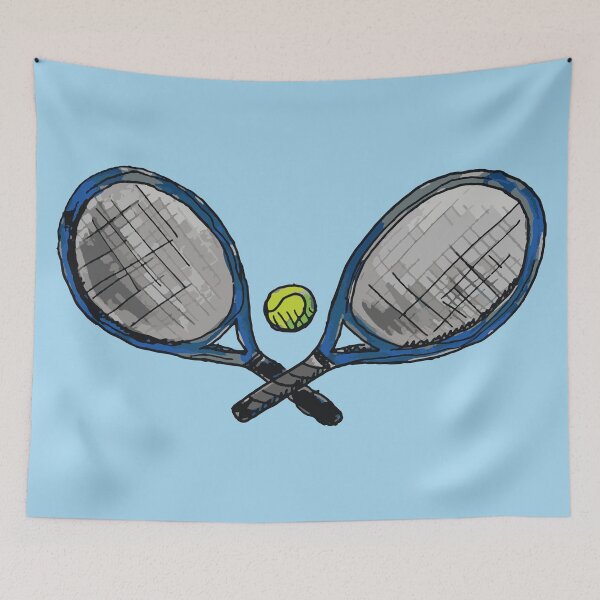 Item preview, Crossed Racquets designed and sold by sarahekj.