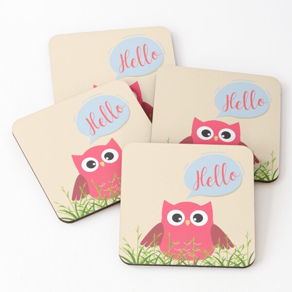 Item preview, A friendly owl designed and sold by glossythreads.