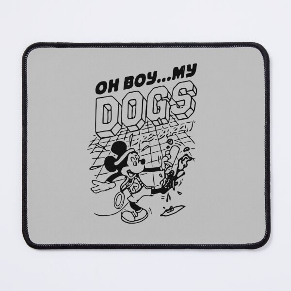 Item preview, Oh boy my dogs are barking | black and white | designed and sold by Sarvgya Verma.