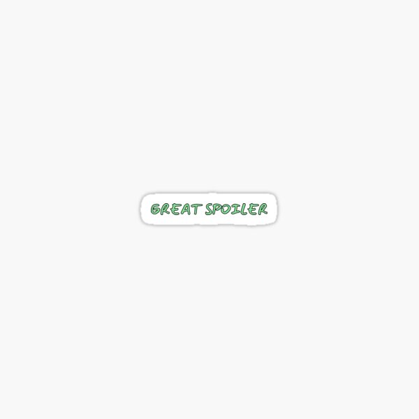 Item preview, Gran spoiler designed and sold by variant designer.
