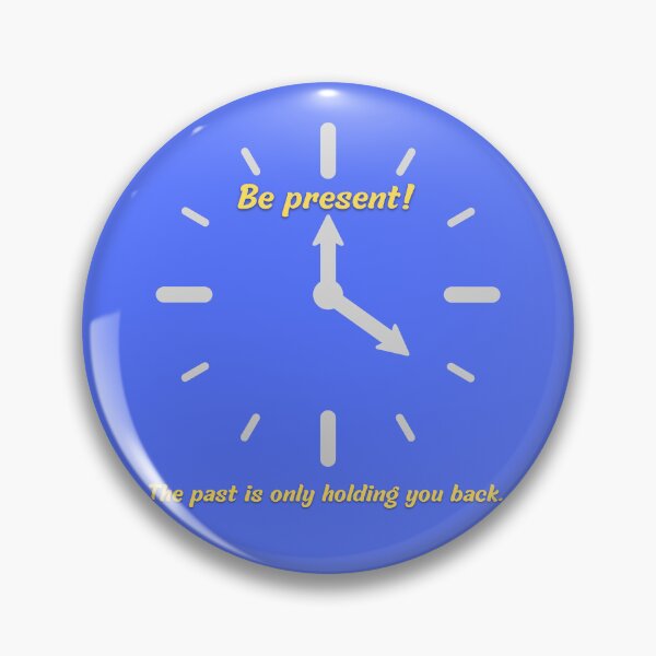 Item preview, Be present- Clock designed and sold by Ellen Hanney-Saligumba.