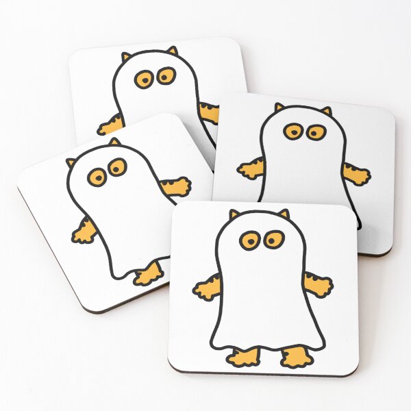 Item preview, a ghost cat designed and sold by superbaechoo.