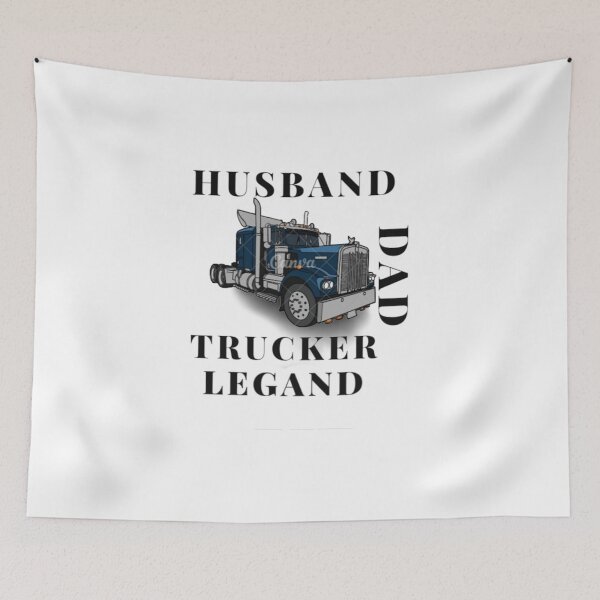Item preview, Husband dad trucker legand. designed and sold by MetooStore  ⭐⭐⭐⭐⭐.