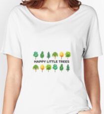 Happy Little Trees Women's Relaxed Fit T-Shirt