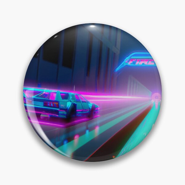 Item preview, Cyber Punk Night Road designed and sold by Space Egg.