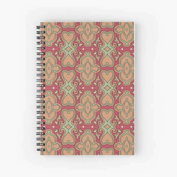 Pattern 1 Spiral Notebook