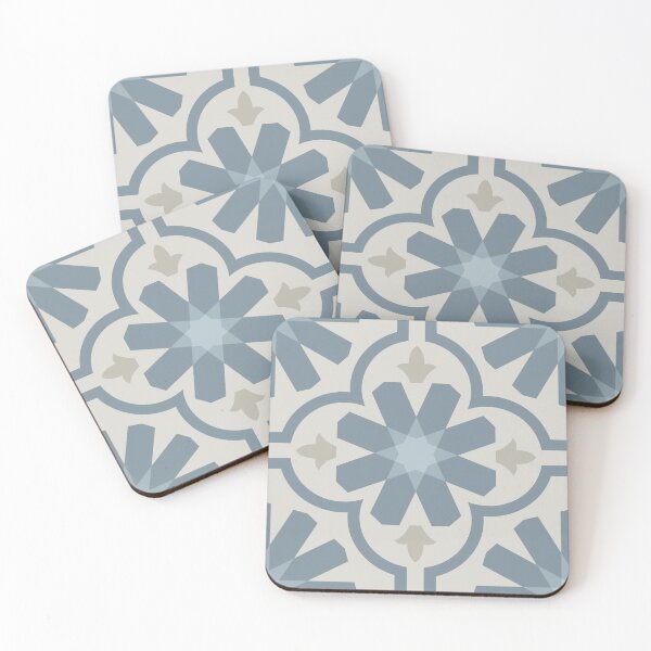 Item preview, Geometric Pattern: Dabka: Bluestone designed and sold by Red Wolf.