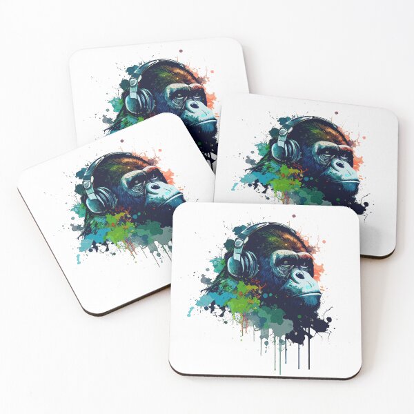 Item preview, Monkey Business DJ designed and sold by Ruinn Store.