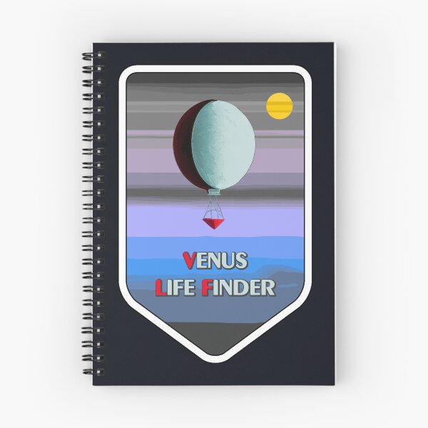 Item preview, Venus Life Finder mission logo designed and sold by SolidEarthArt.