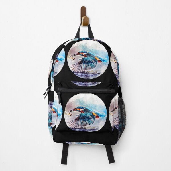 Item preview, watercolor Kingfisher designed and sold by Deco-Design.