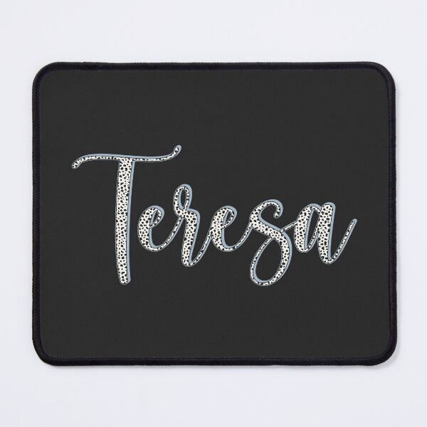 Item preview, Teresa name, Dalmatian pattern Teresa first name designed and sold by Danylo Mikhnievych.