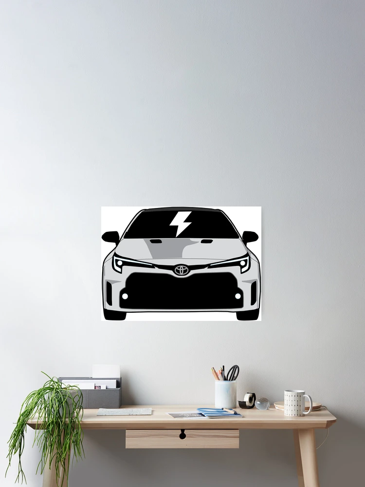 Thumbnail 2 of 3, Poster, GR Corolla designed and sold by RohanNewn.