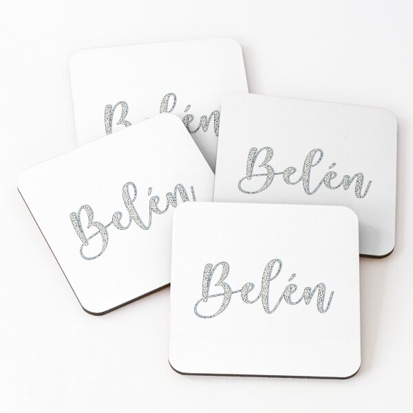 Item preview, Belén name, Dalmatian pattern Belén first name designed and sold by Danylo Mikhnievych.