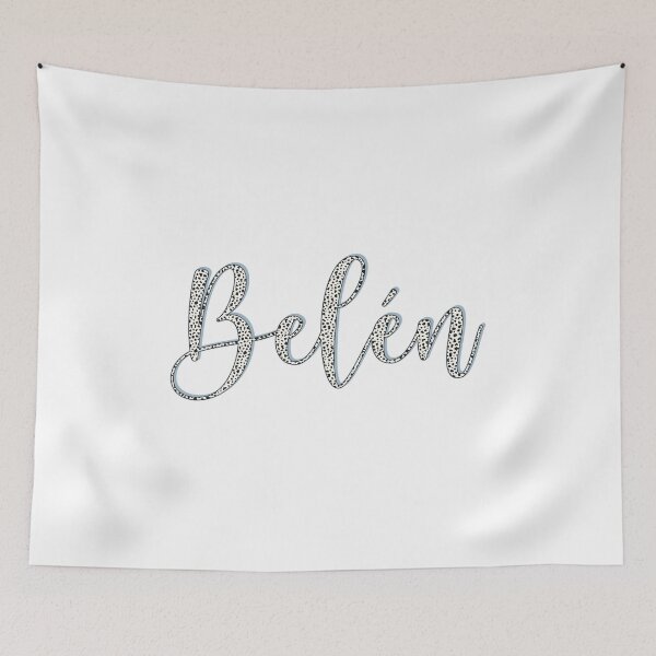 Item preview, Belén name, Dalmatian pattern Belén first name designed and sold by Danylo Mikhnievych.