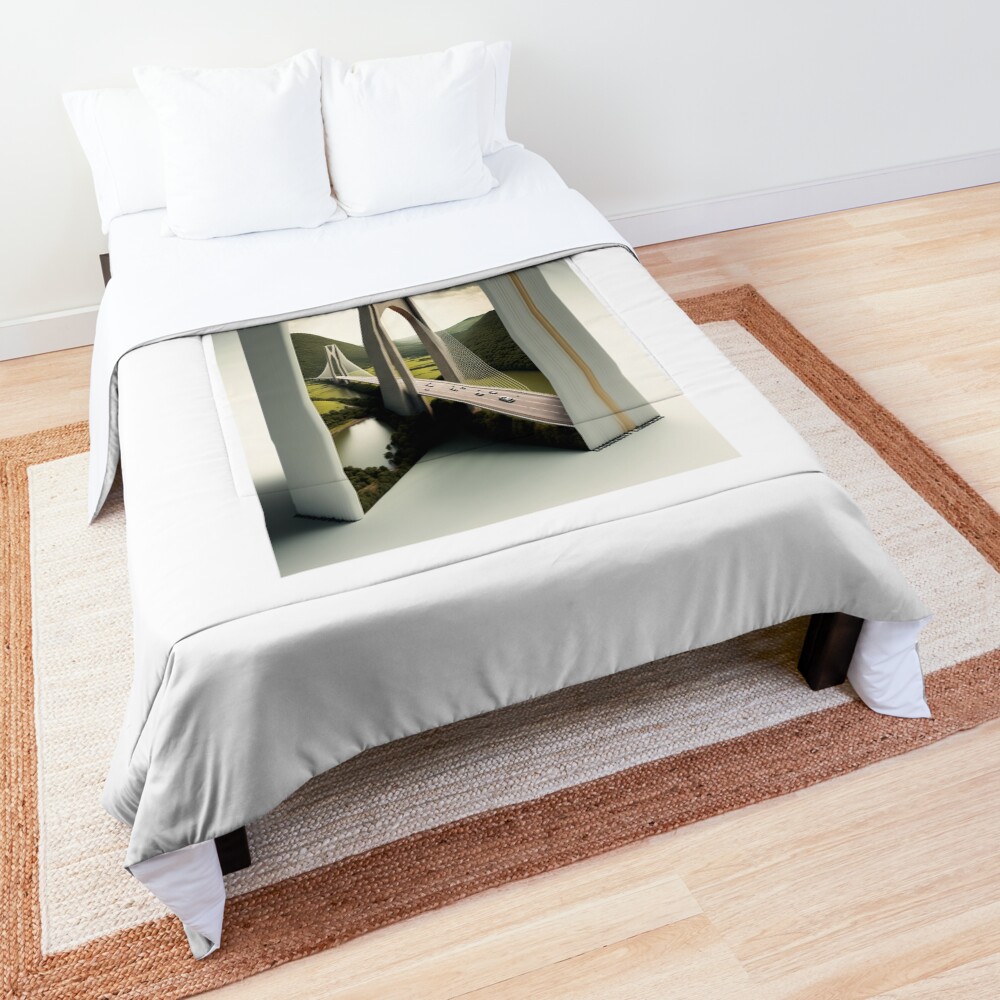 Item preview, Comforter designed and sold by AI-nspiration.