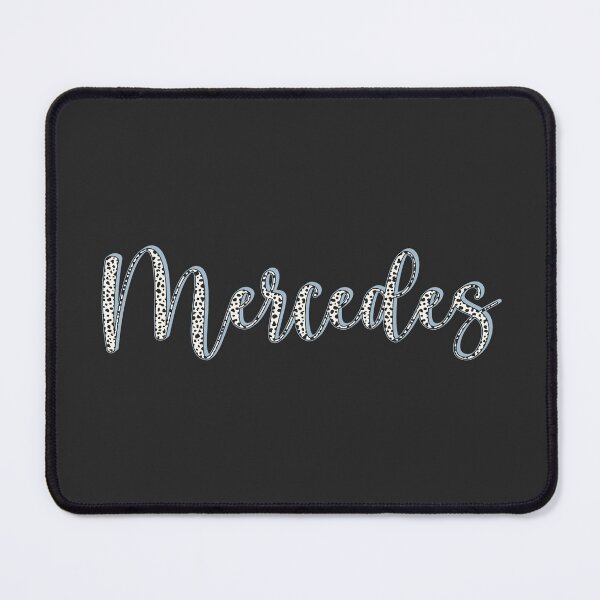 Item preview, Mercedes name, Dalmatian pattern Mercedes first name designed and sold by Danylo Mikhnievych.