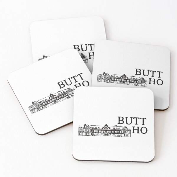 Item preview, Butt Ho Button House BBC Ghosts designed and sold by SmileyByLucy.