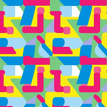 Artwork thumbnail, Colorful Seamless Pattern by Matoo5062