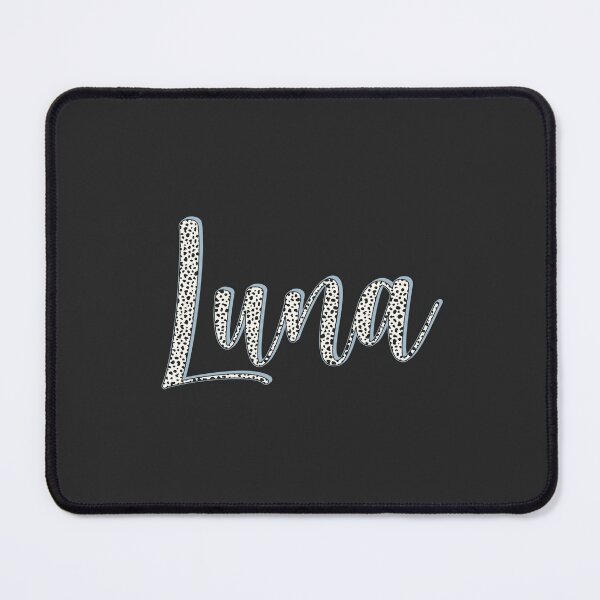 Item preview, Luna name, Dalmatian pattern Luna first name designed and sold by Danylo Mikhnievych.