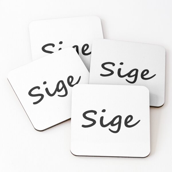 Item preview, " Sige " in Tagalog means " Ok " in English designed and sold by PabloBSanchez.