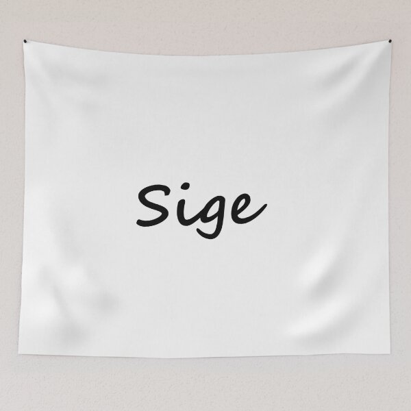 Item preview, " Sige " in Tagalog means " Ok " in English designed and sold by PabloBSanchez.