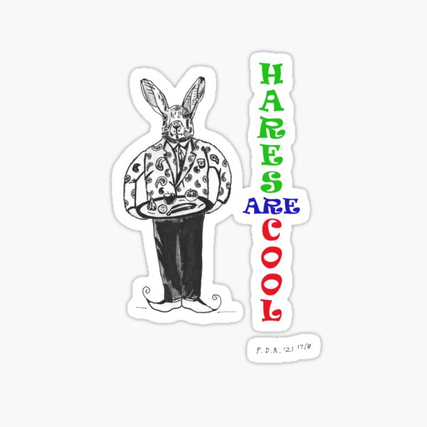 Levithane the Hare Sticker