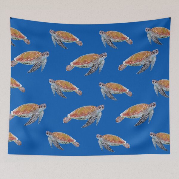 Item preview, Sea Turtle Print designed and sold by Hollyroseart.
