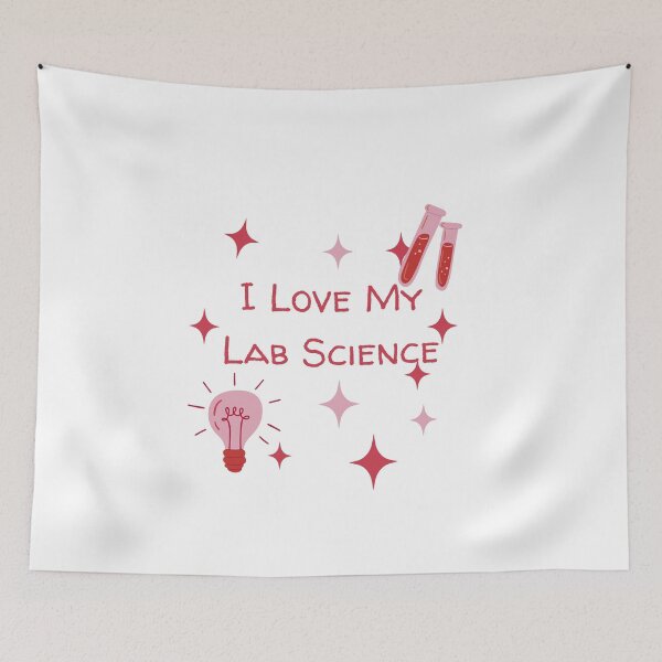 Item preview, I Love My Lab Science designed and sold by erion-store.