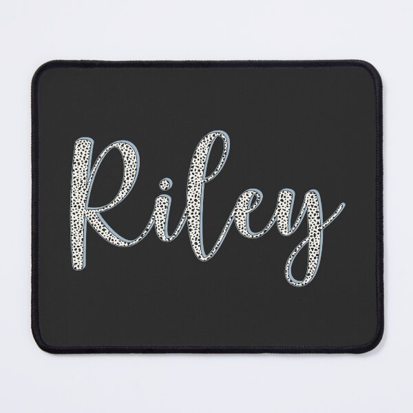 Item preview, Riley name, Dalmatian pattern Riley first name designed and sold by Danylo Mikhnievych.