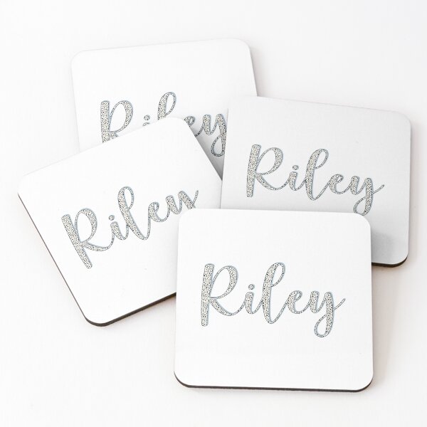 Item preview, Riley name, Dalmatian pattern Riley first name designed and sold by Danylo Mikhnievych.