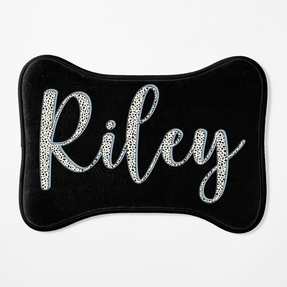 Riley name, Dalmatian pattern Riley first name Sticker for Sale by Danylo  Mikhnievych in 2023