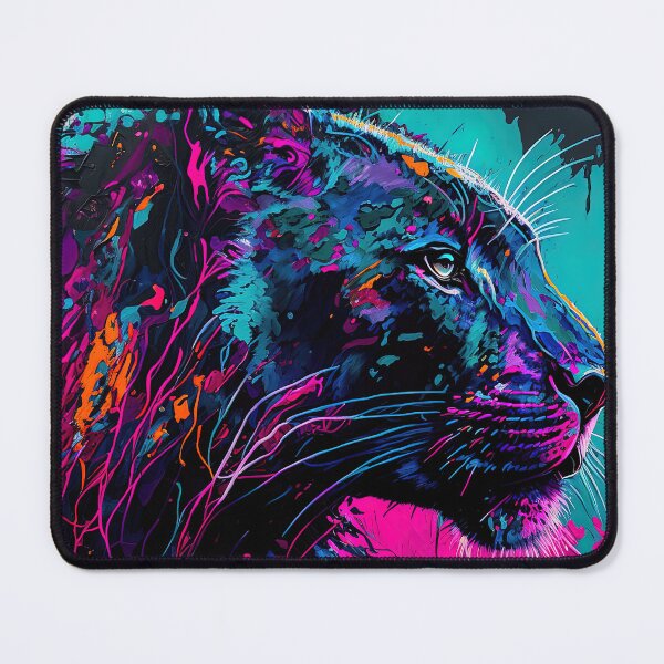 Item preview, A black panther head designed and sold by Warehouse46.