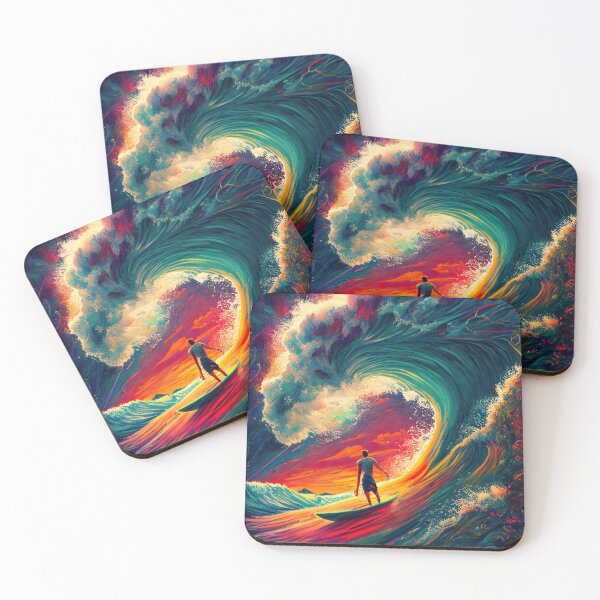 Item preview, big wave surfing designed and sold by KrisG-Art.
