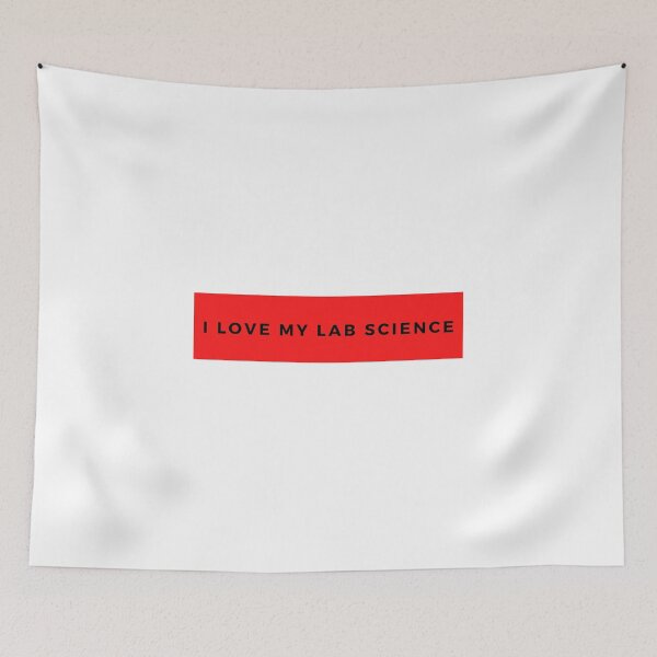 Item preview, I Love My Lab Science designed and sold by erion-store.