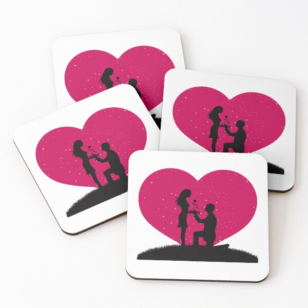 Item preview, Boy Proposing his Girl designed and sold by ModeDesMarques.