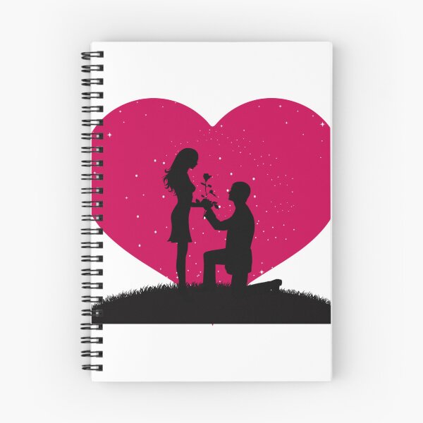 Item preview, Boy Proposing his Girl designed and sold by ModeDesMarques.