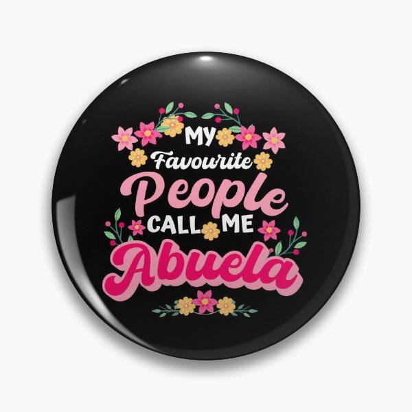 Item preview, My favorite people call me Abuela - My favorite people call me Grandma- latin abuela birthday grandma birthday designed and sold by ALLURE-minimal.