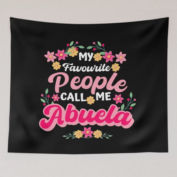 Item preview, My favorite people call me Abuela - My favorite people call me Grandma- latin abuela birthday grandma birthday designed and sold by ALLURE-minimal.
