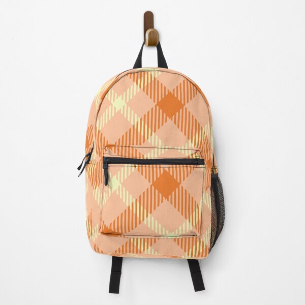 Item preview, Vintage 70'S plaid khaki yellow orange background designed and sold by UnaWu533.